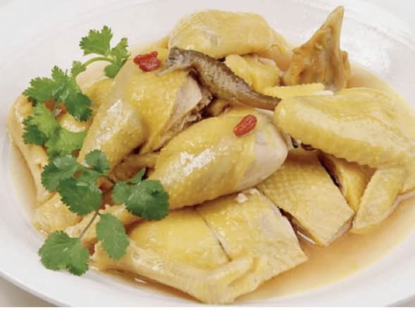 Steamed Chicken Braised with Rice Wine (上海醉鸡走地鸡)